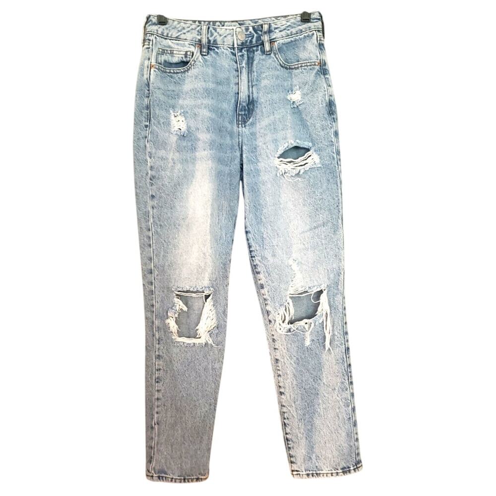 Pacsun Mom Jeans distressed‎ waist 26 preloved good condition